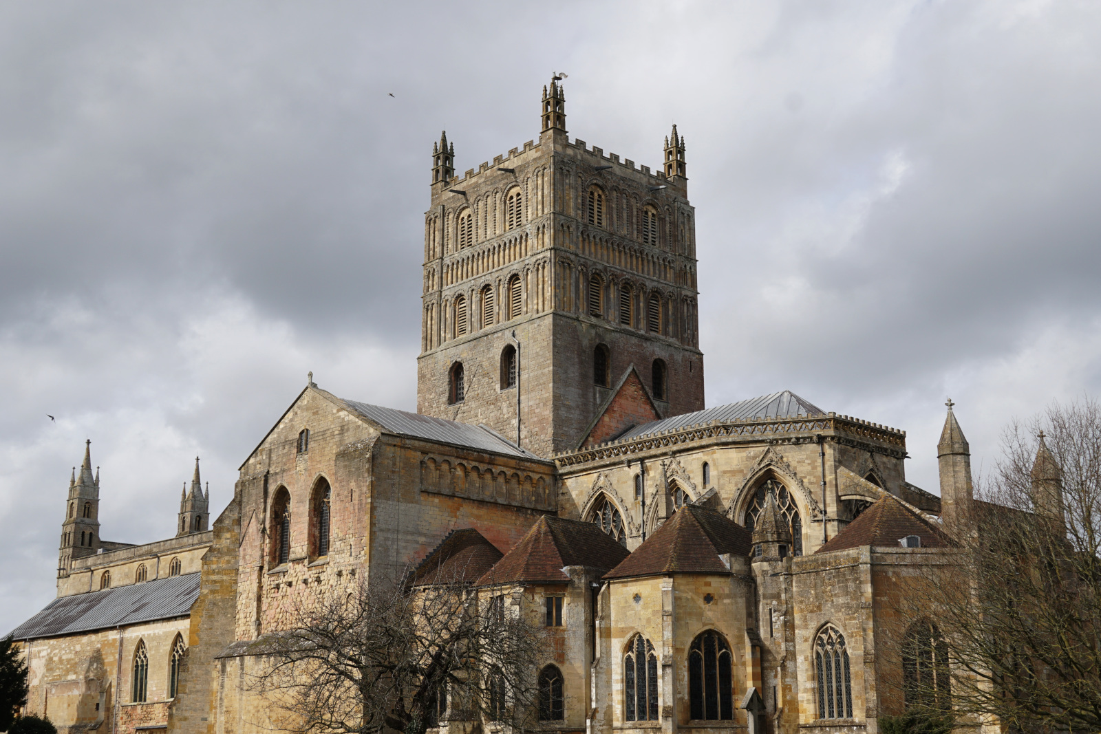 The beautiful Tewkesbury Abbey